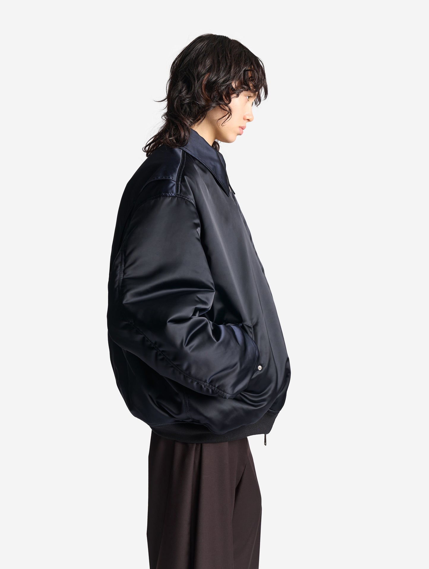 Padded bomber jacket