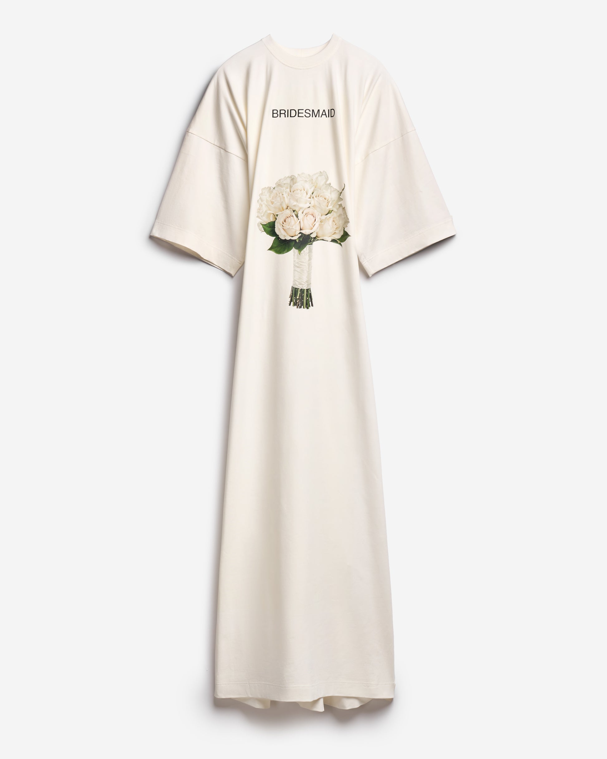 Bridesmaid T-shirt dress