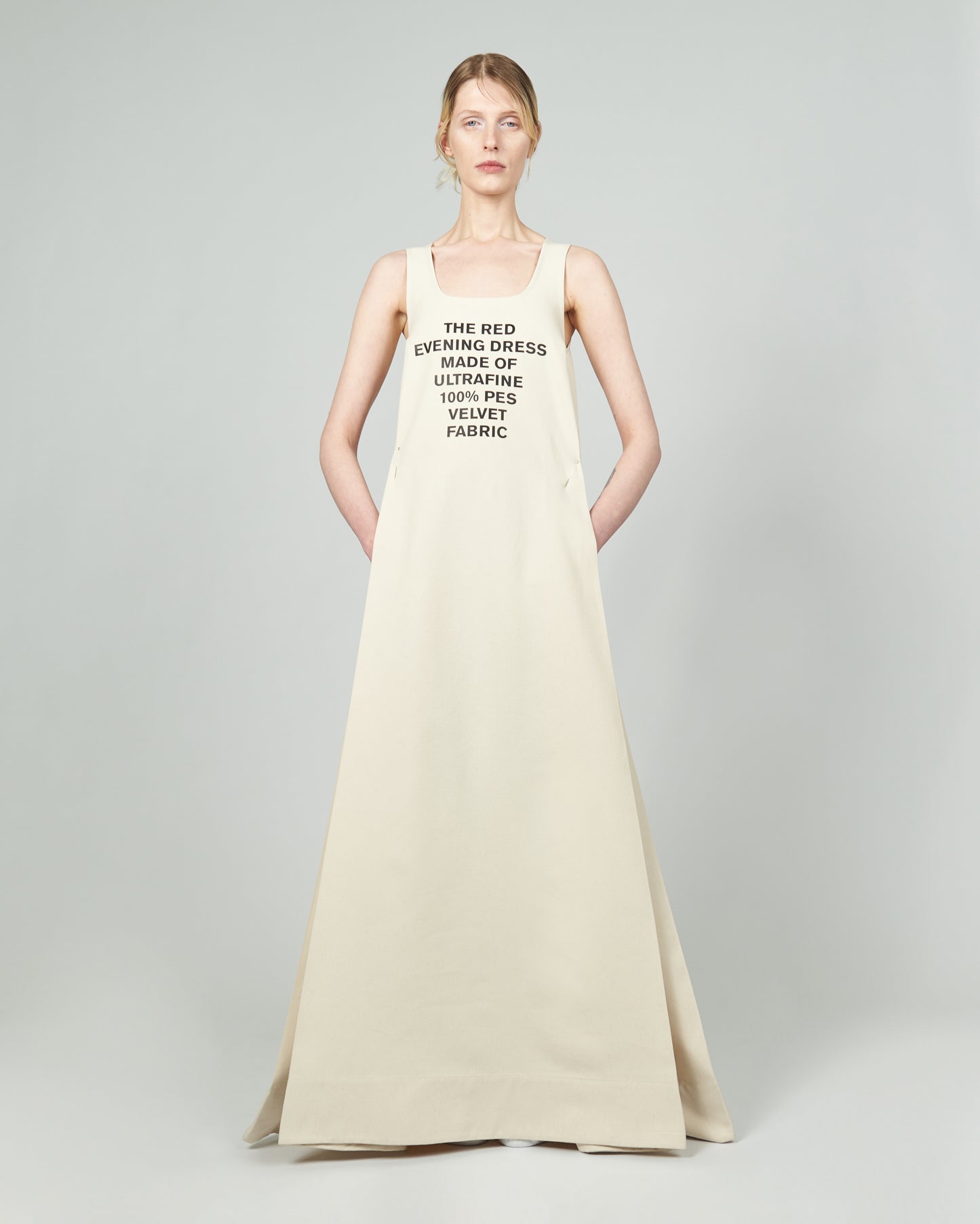 The Red Canvas Evening Dress