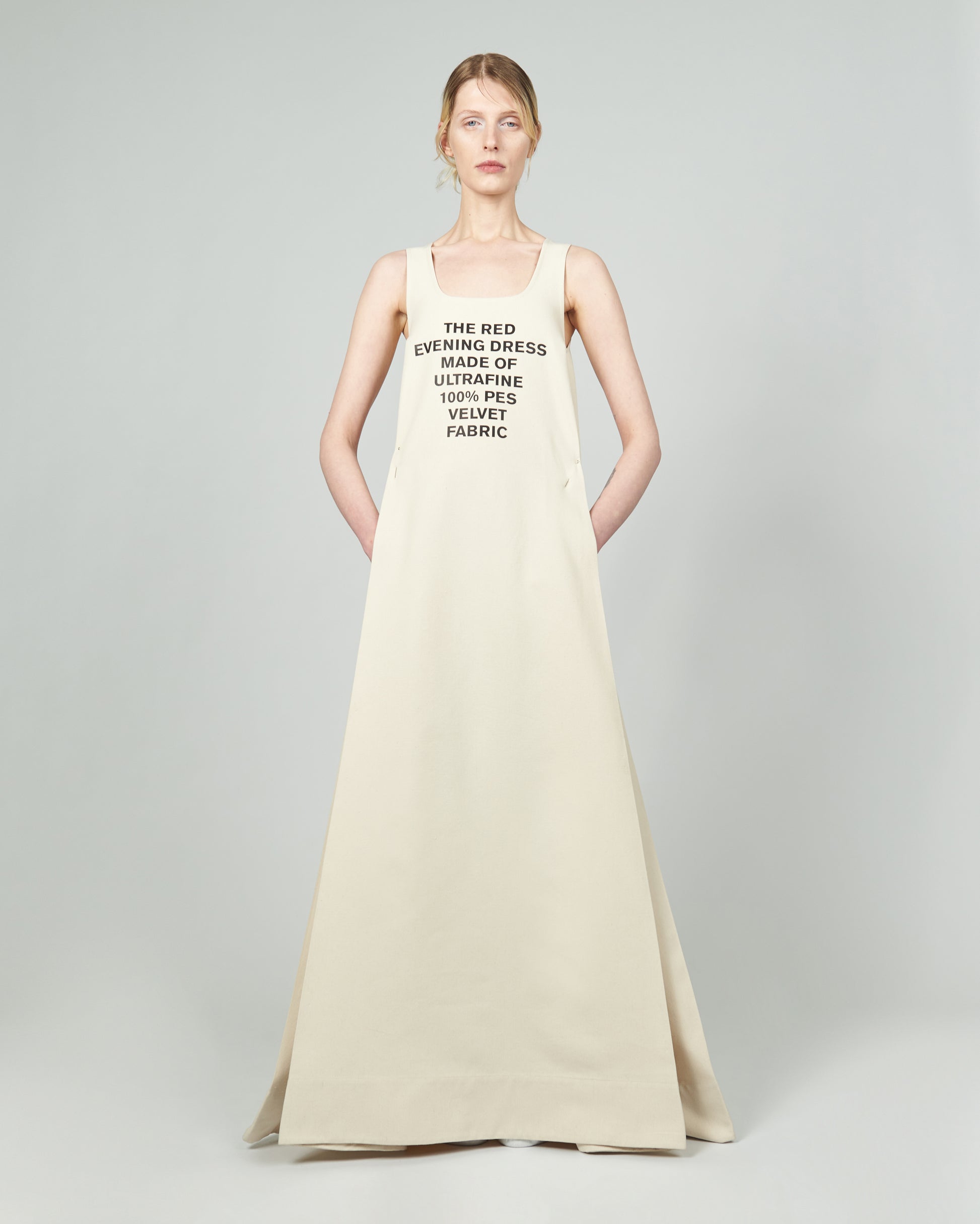 The Red Canvas Evening Dress