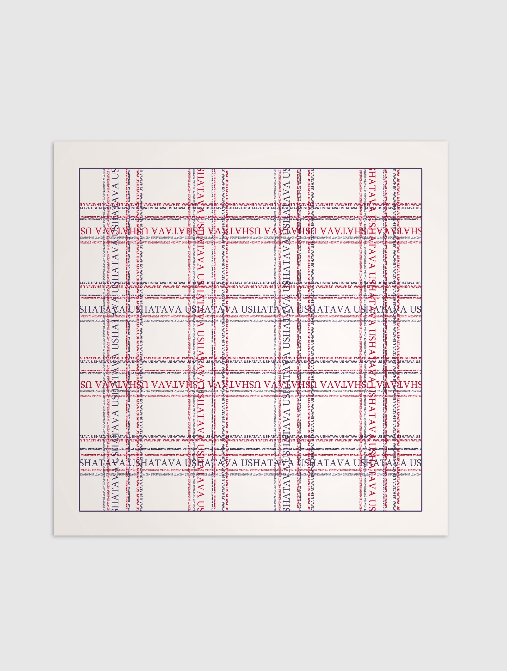 Reversible Scarf SS25