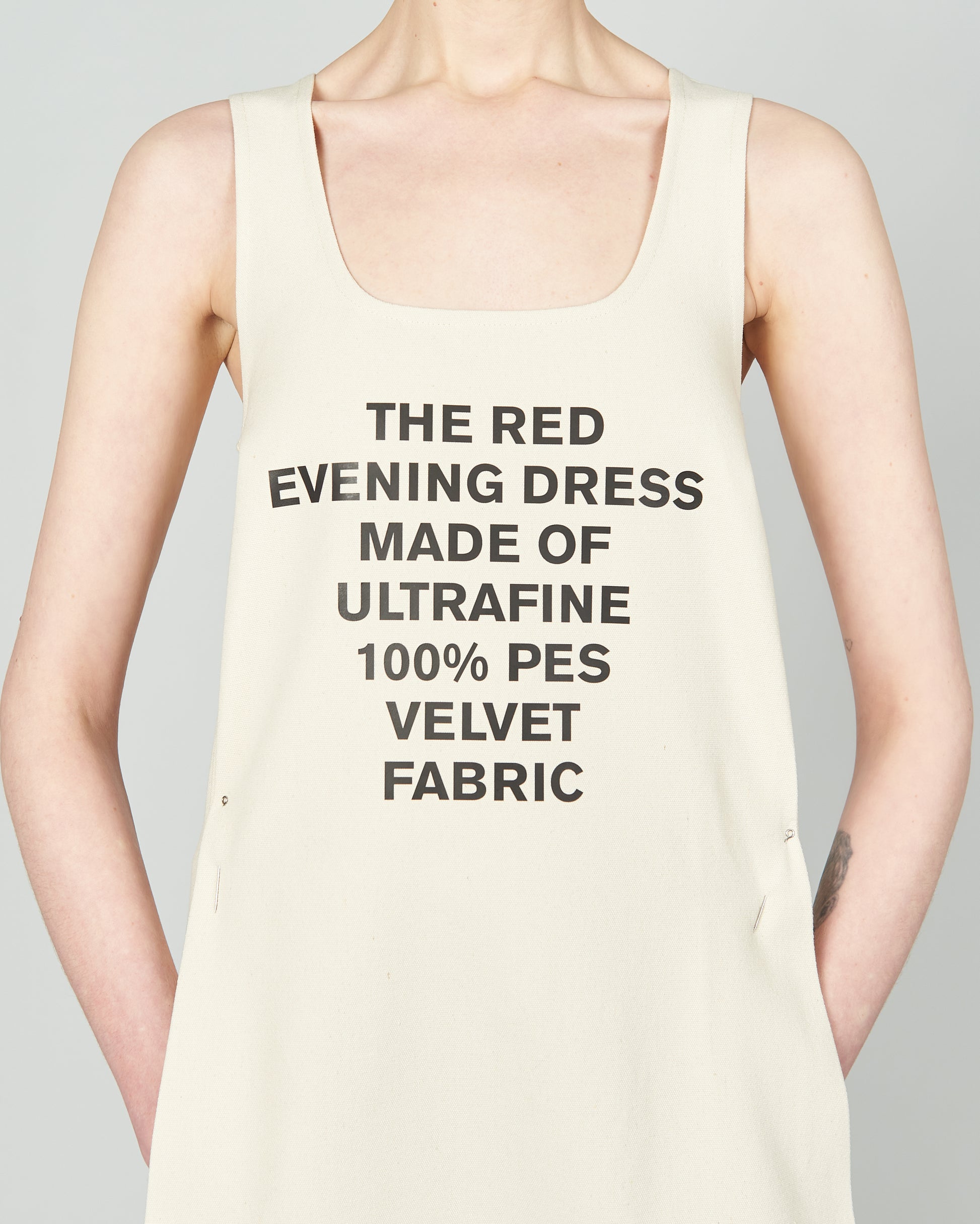 The Red Canvas Evening Dress