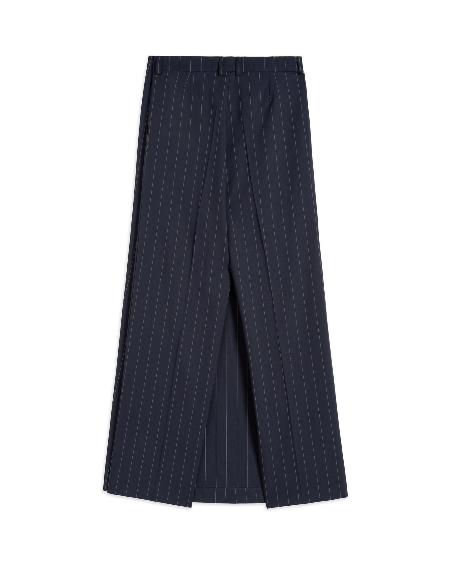 Pants with Skirt Attached in Fine Wool