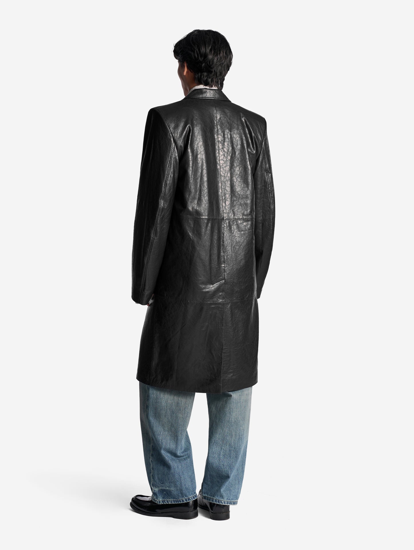 Archive Leather Coat