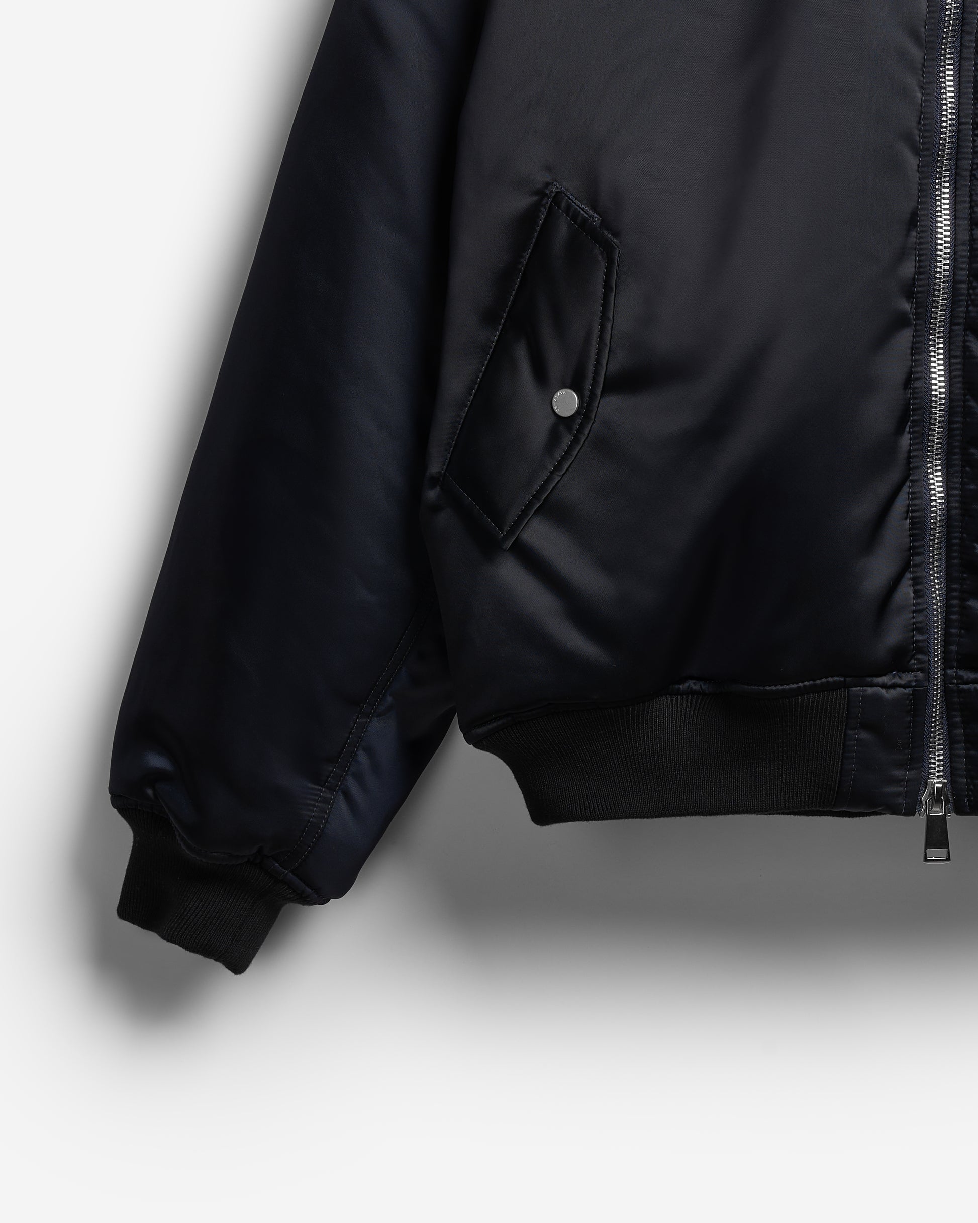 Padded bomber jacket