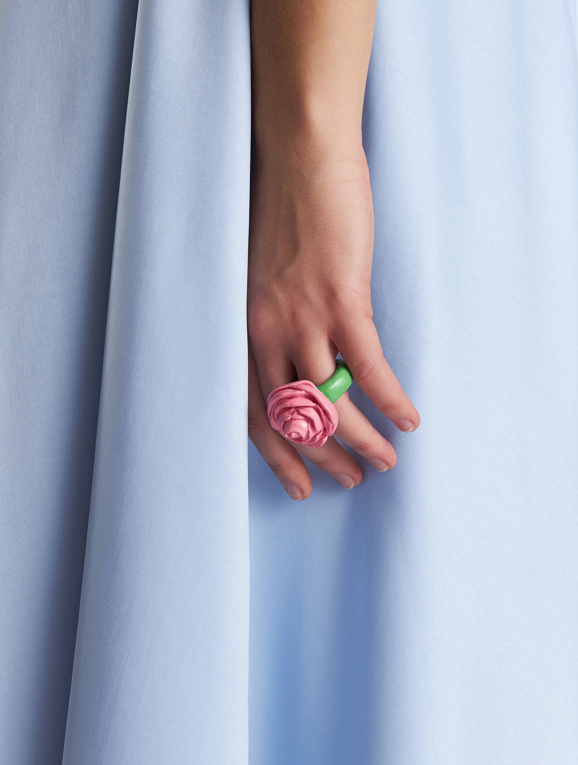 Sheet Dress in Silk Satin