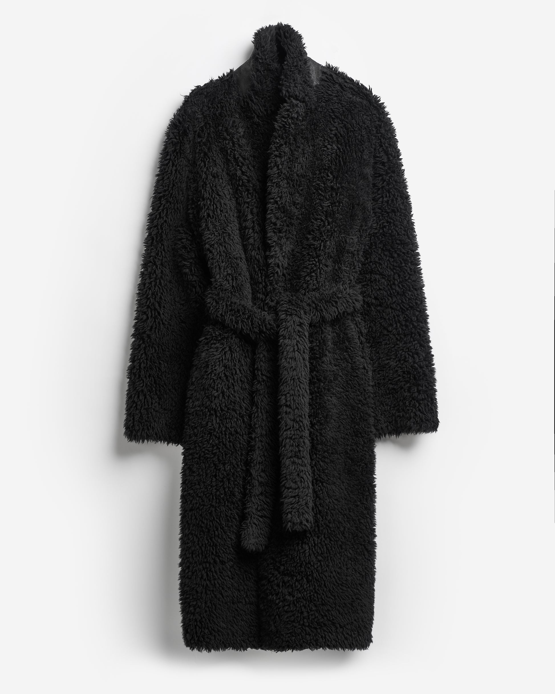 Reversible Eco-sheepskin Coat