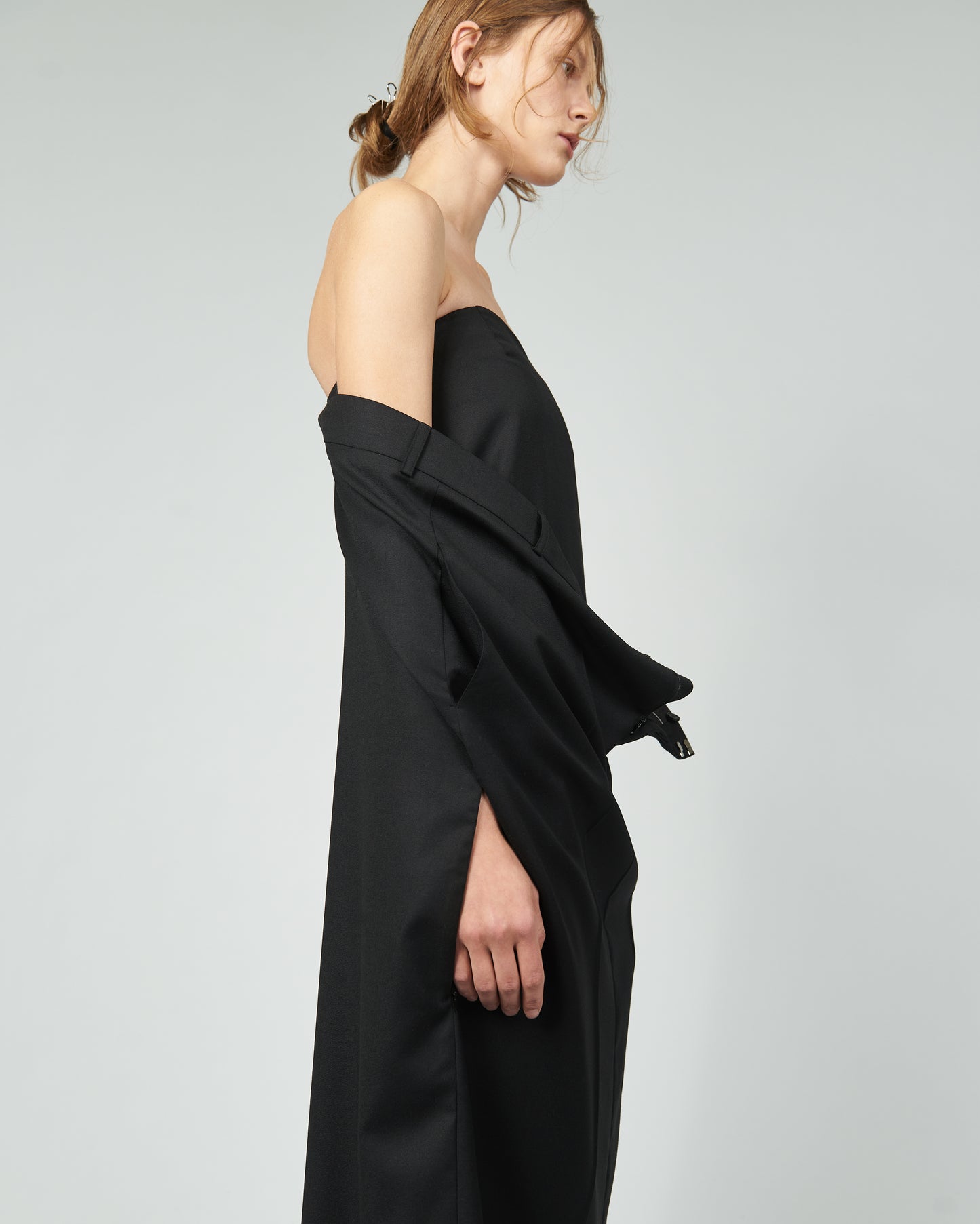 The Crepe Bandeau Dress