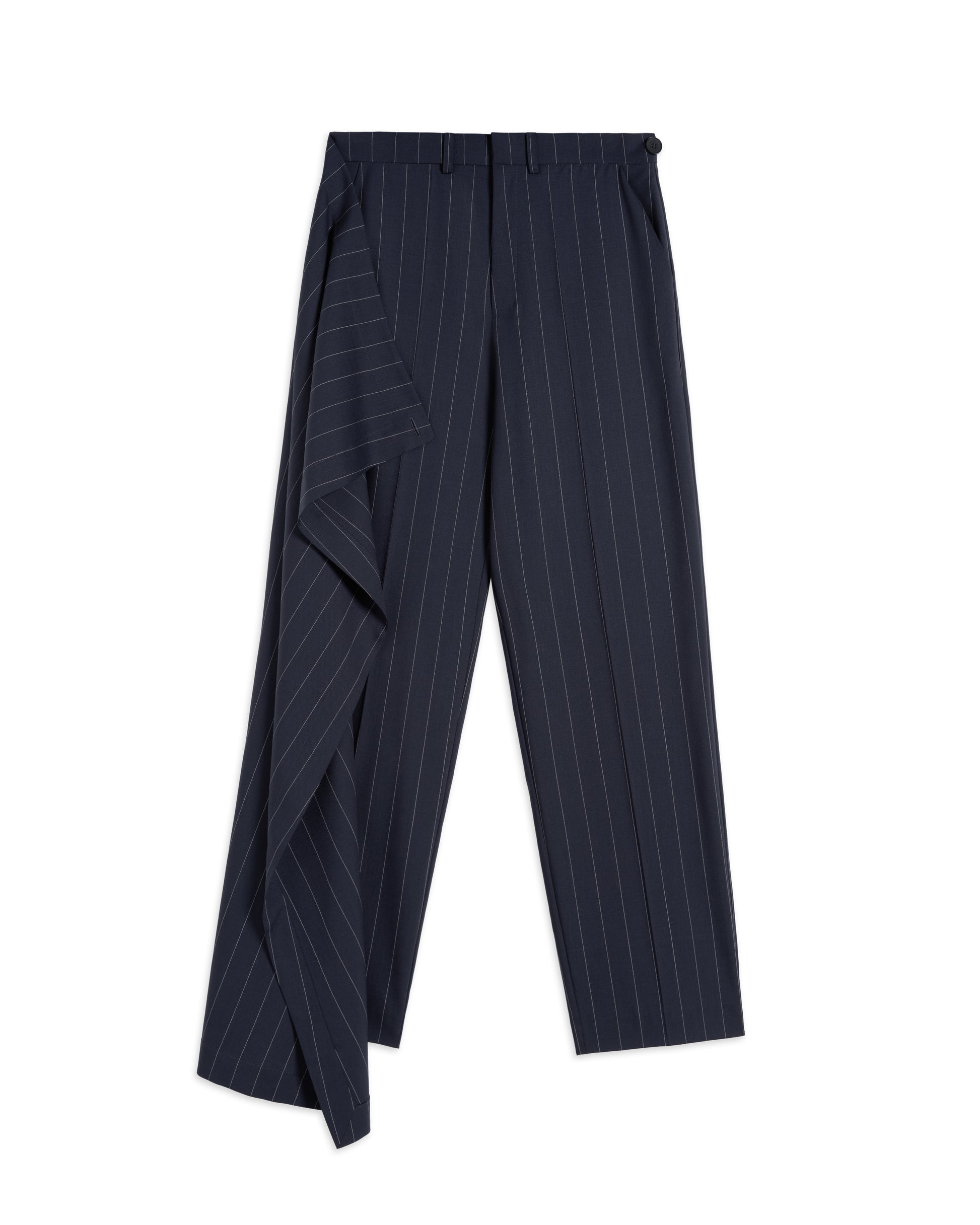 Pants with Skirt Attached in Fine Wool