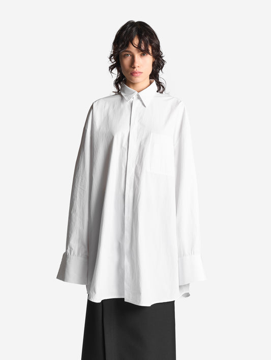 Long Cuff Shirt in Cotton