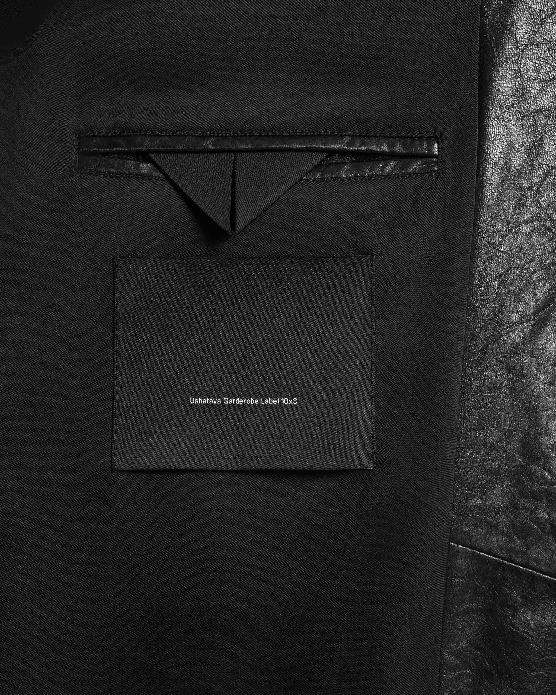 Archive Leather Coat