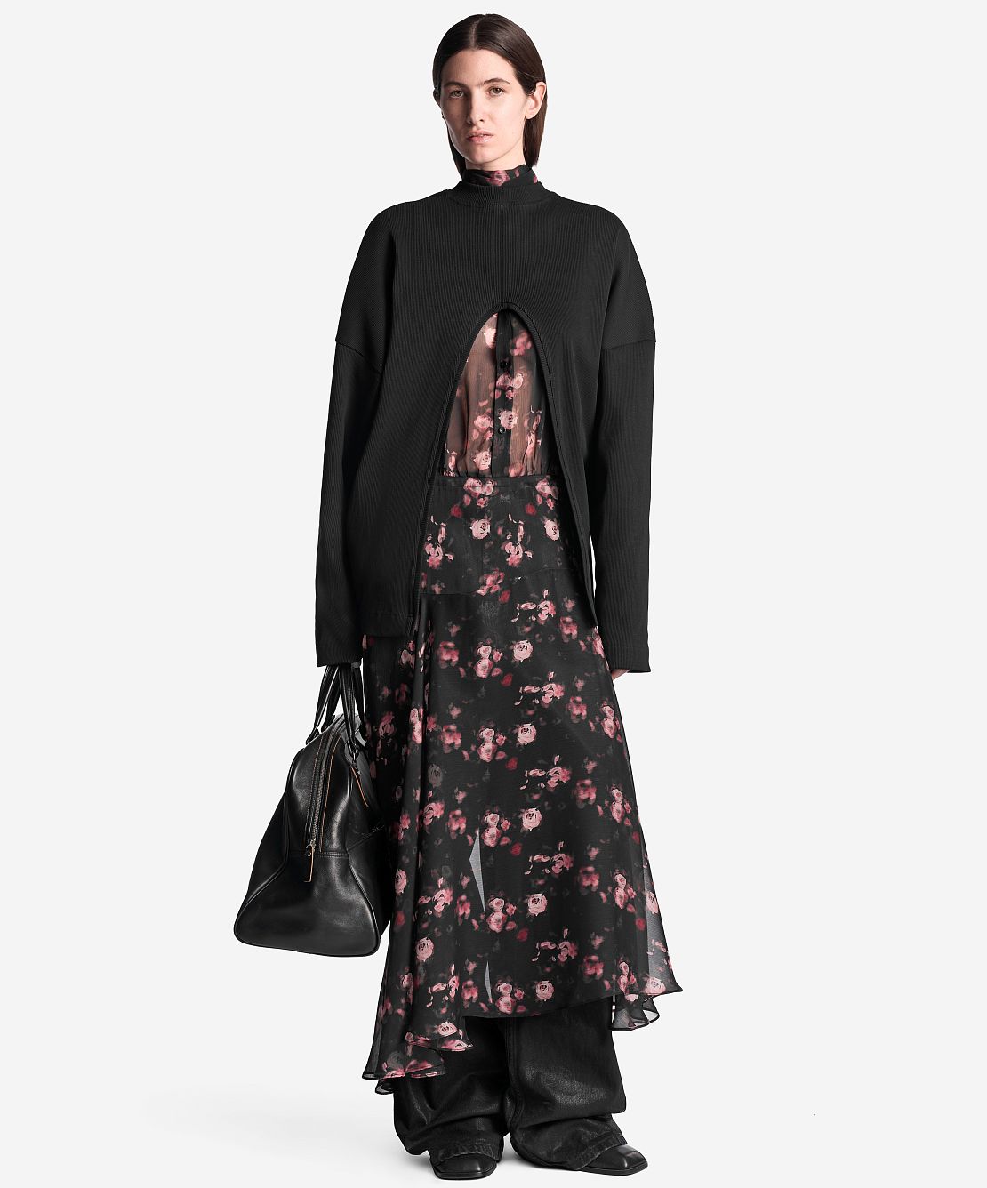 Transformer Dress in Chiffon
