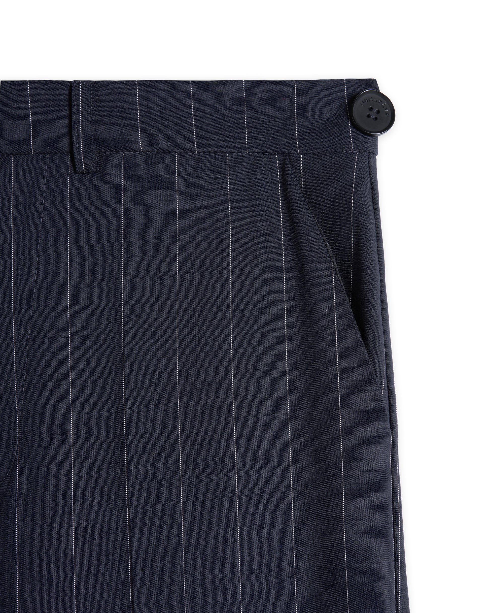 Pants with Skirt Attached in Fine Wool