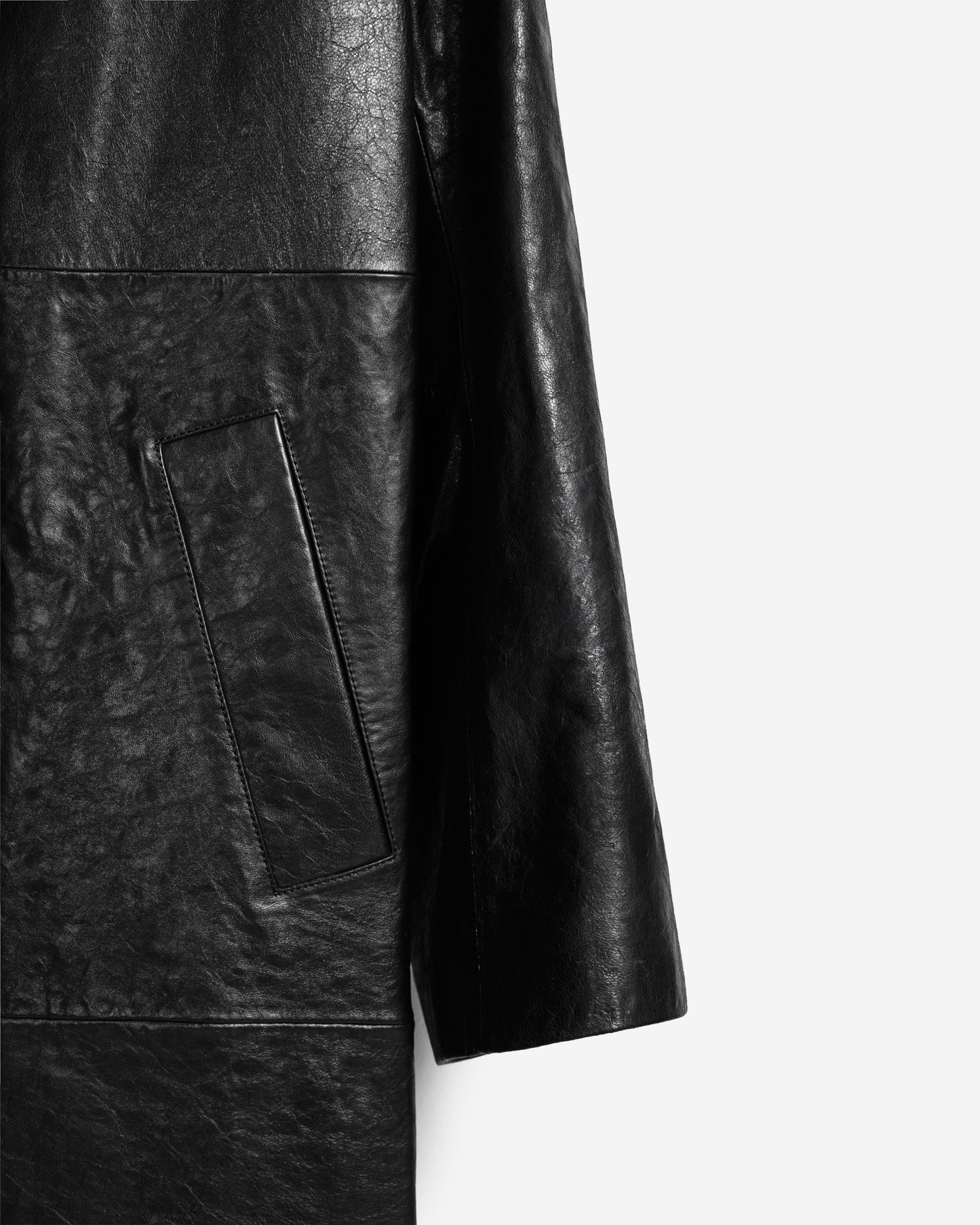 Archive Leather Coat