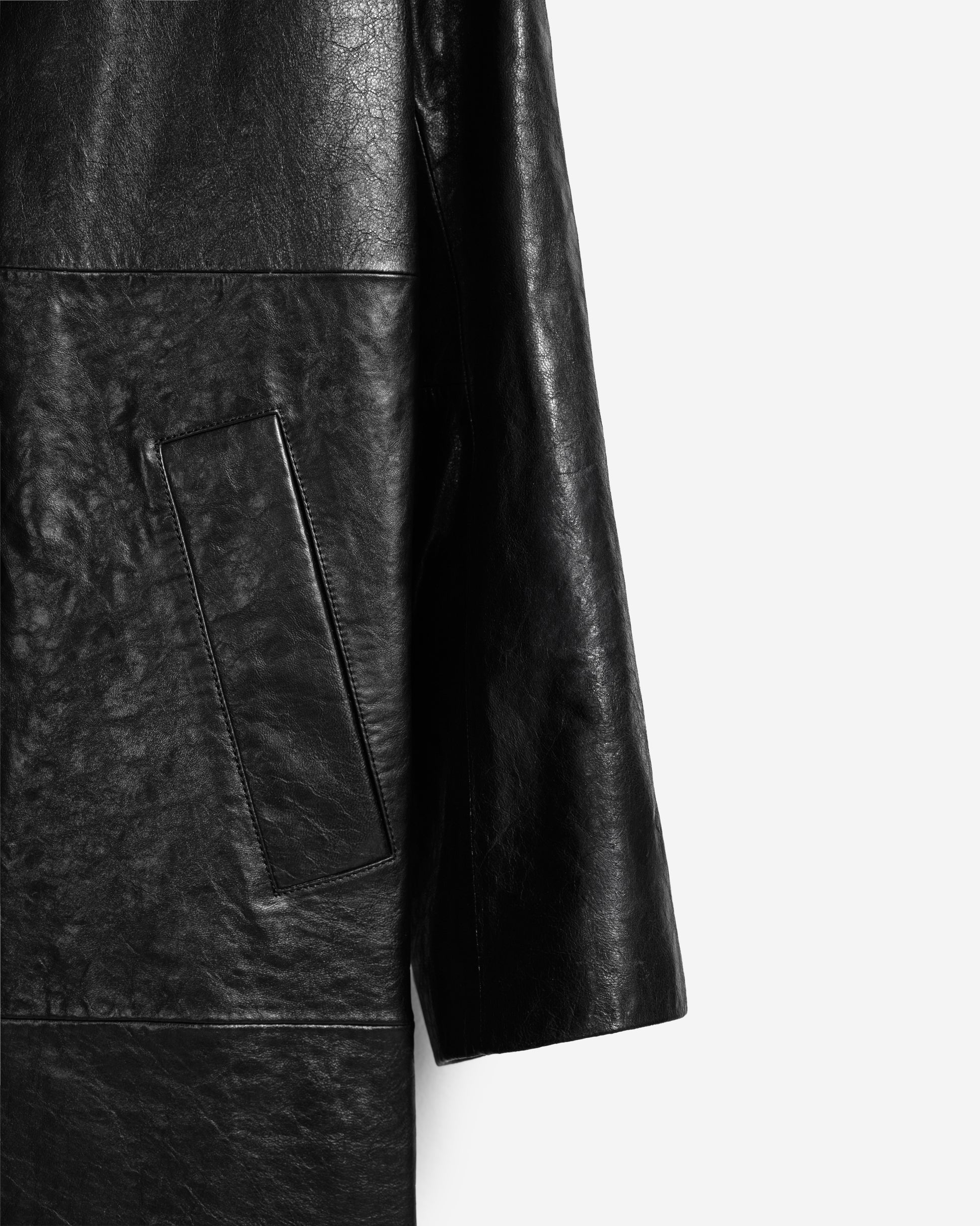 Archive Leather Coat