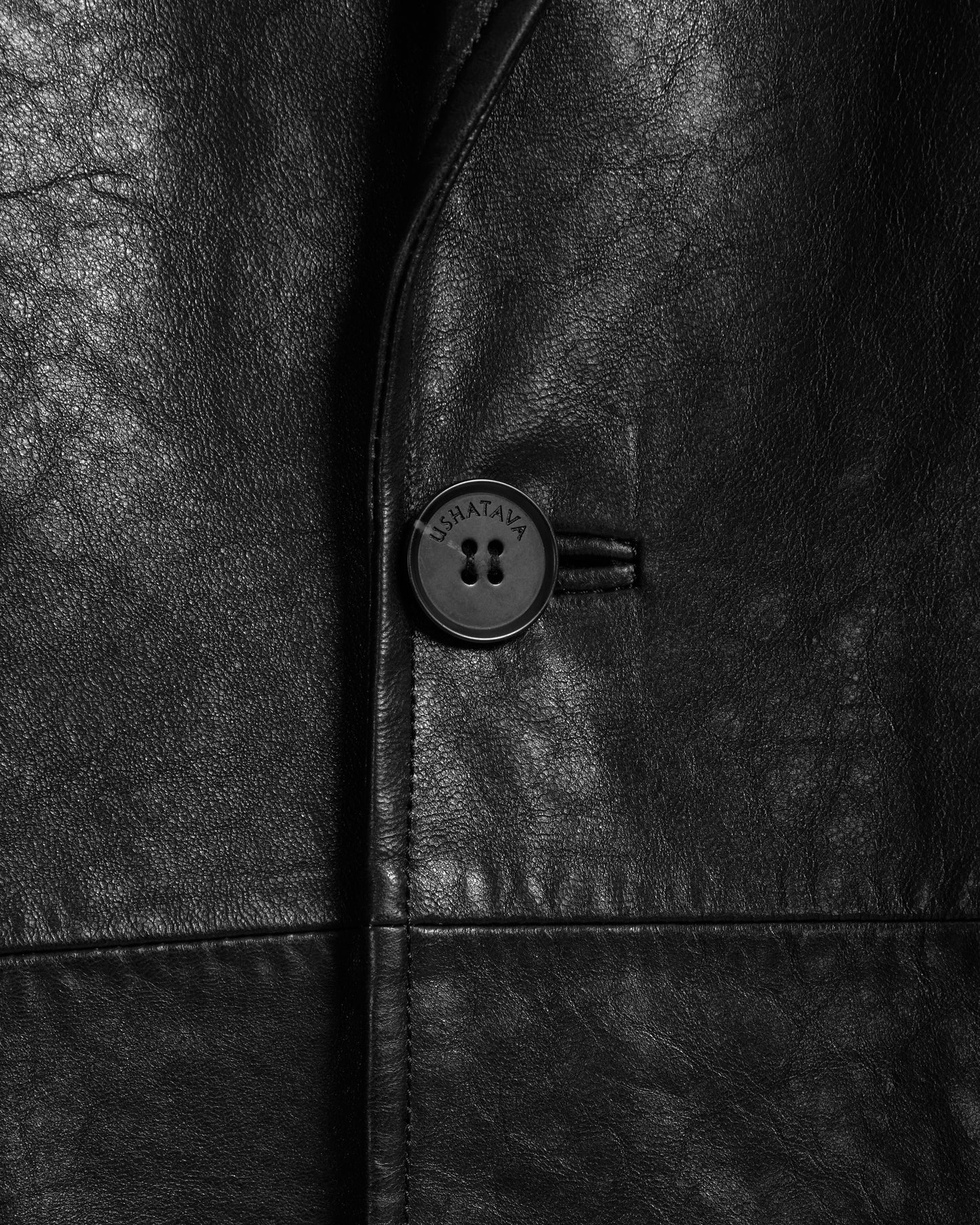 Archive Leather Coat