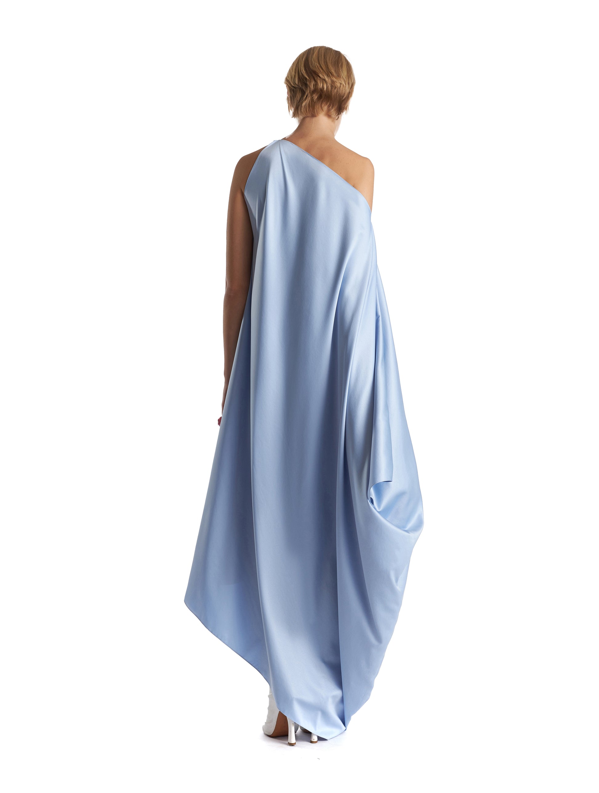 Sheet Dress in Silk Satin