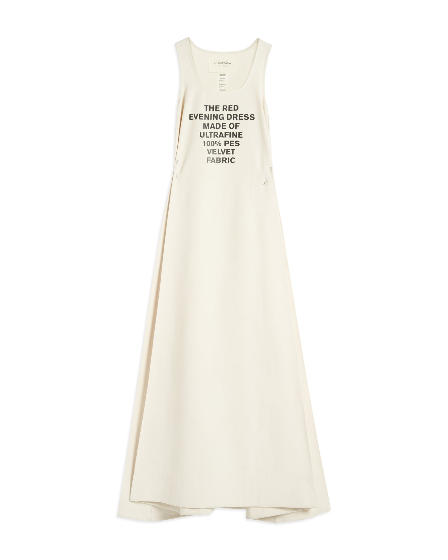 The Red Canvas Evening Dress