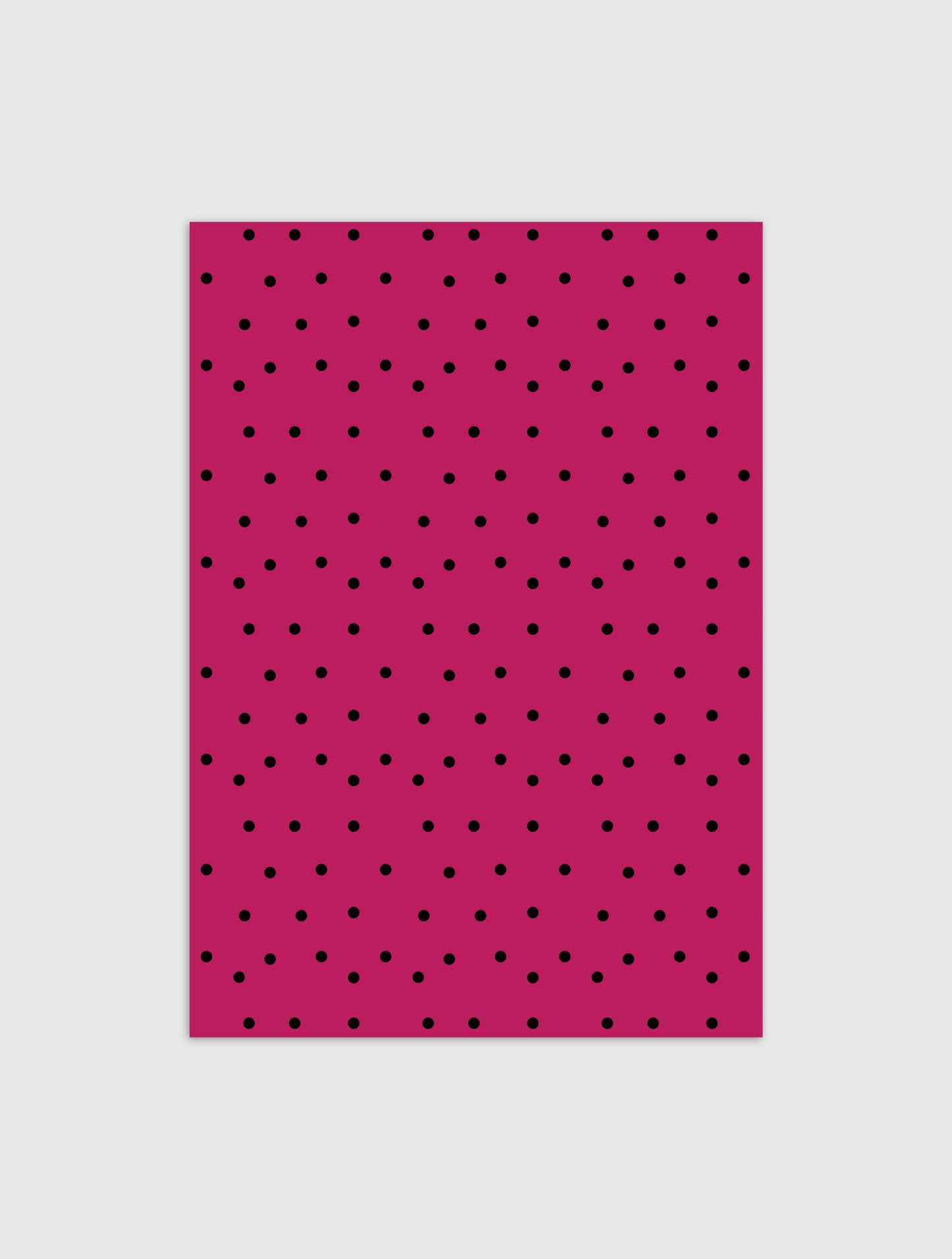 Polka-dot wrapping paper