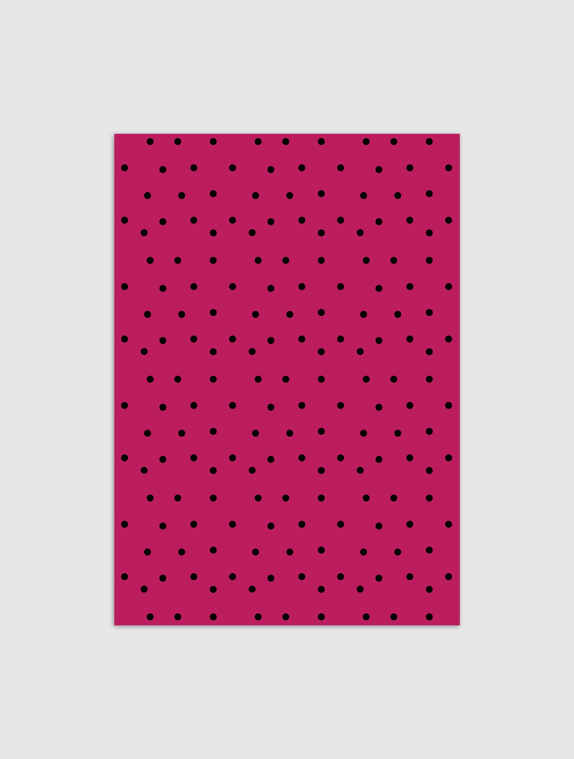Polka-dot wrapping paper