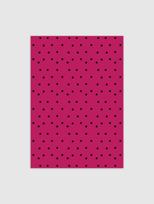 Polka-dot wrapping paper