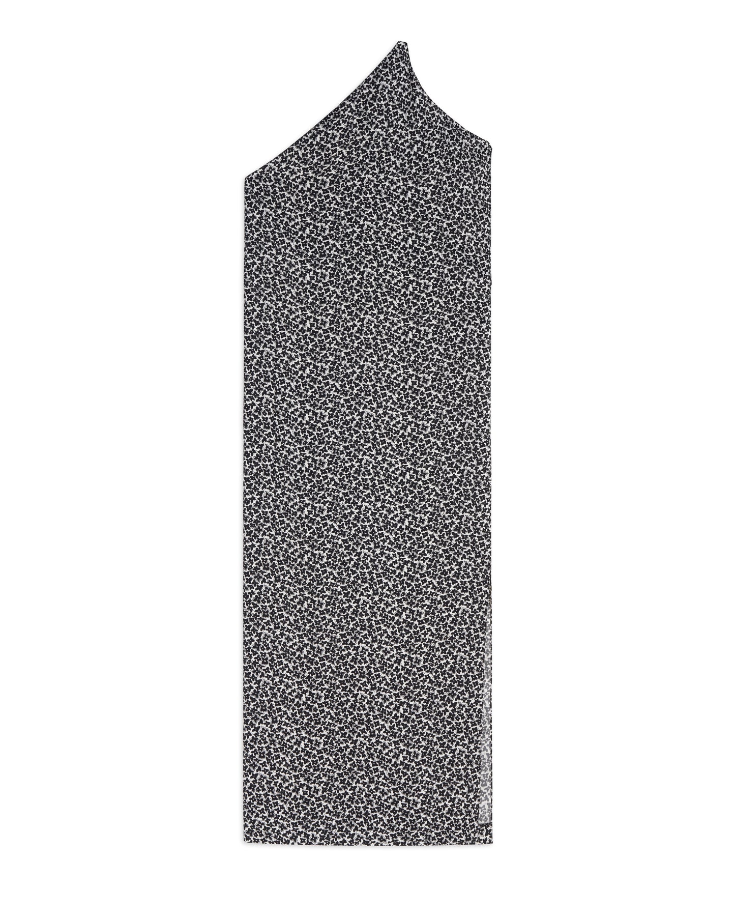 Asymmetric Floral Maxi Dress