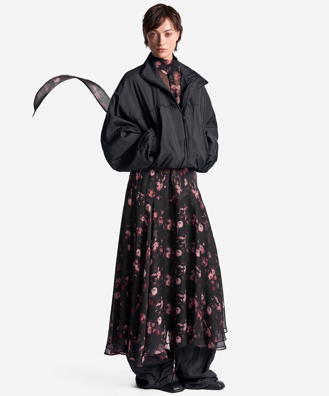 Transformer Dress in Chiffon