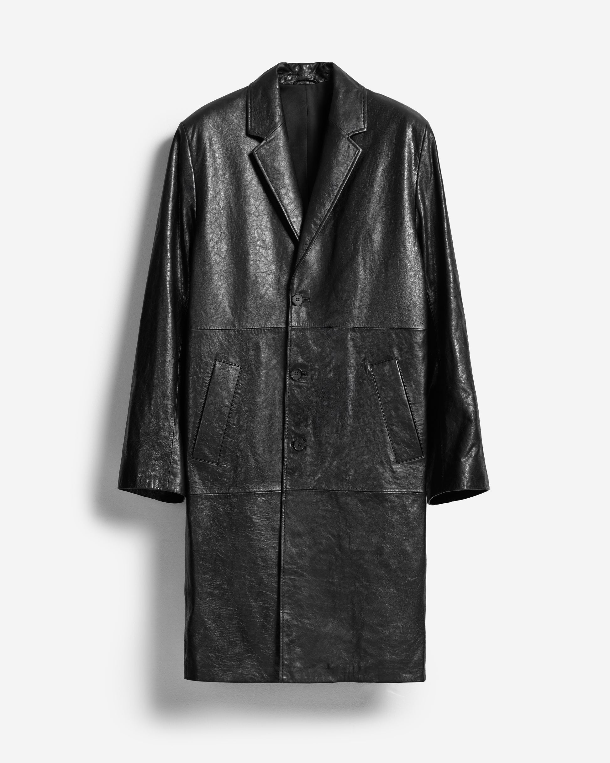 Archive Leather Coat