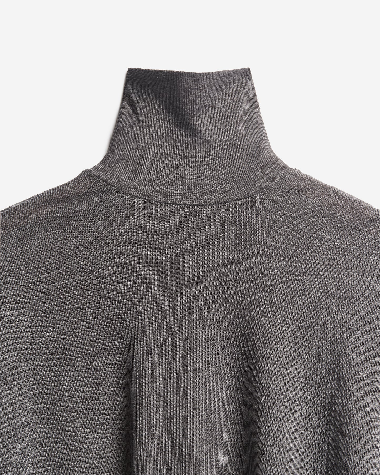 Thin jersey turtleneck