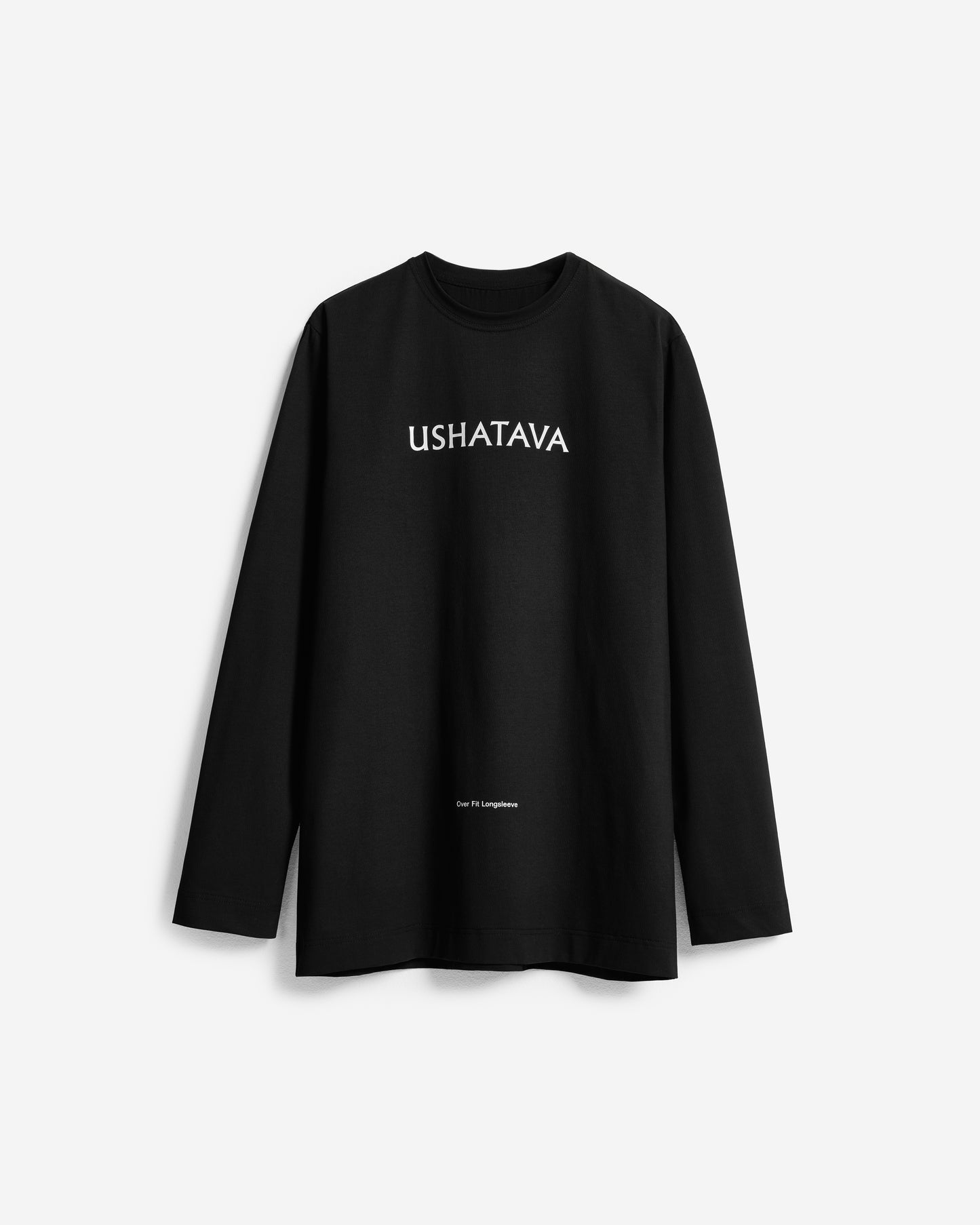 Over Fit Logo long-sleeved top