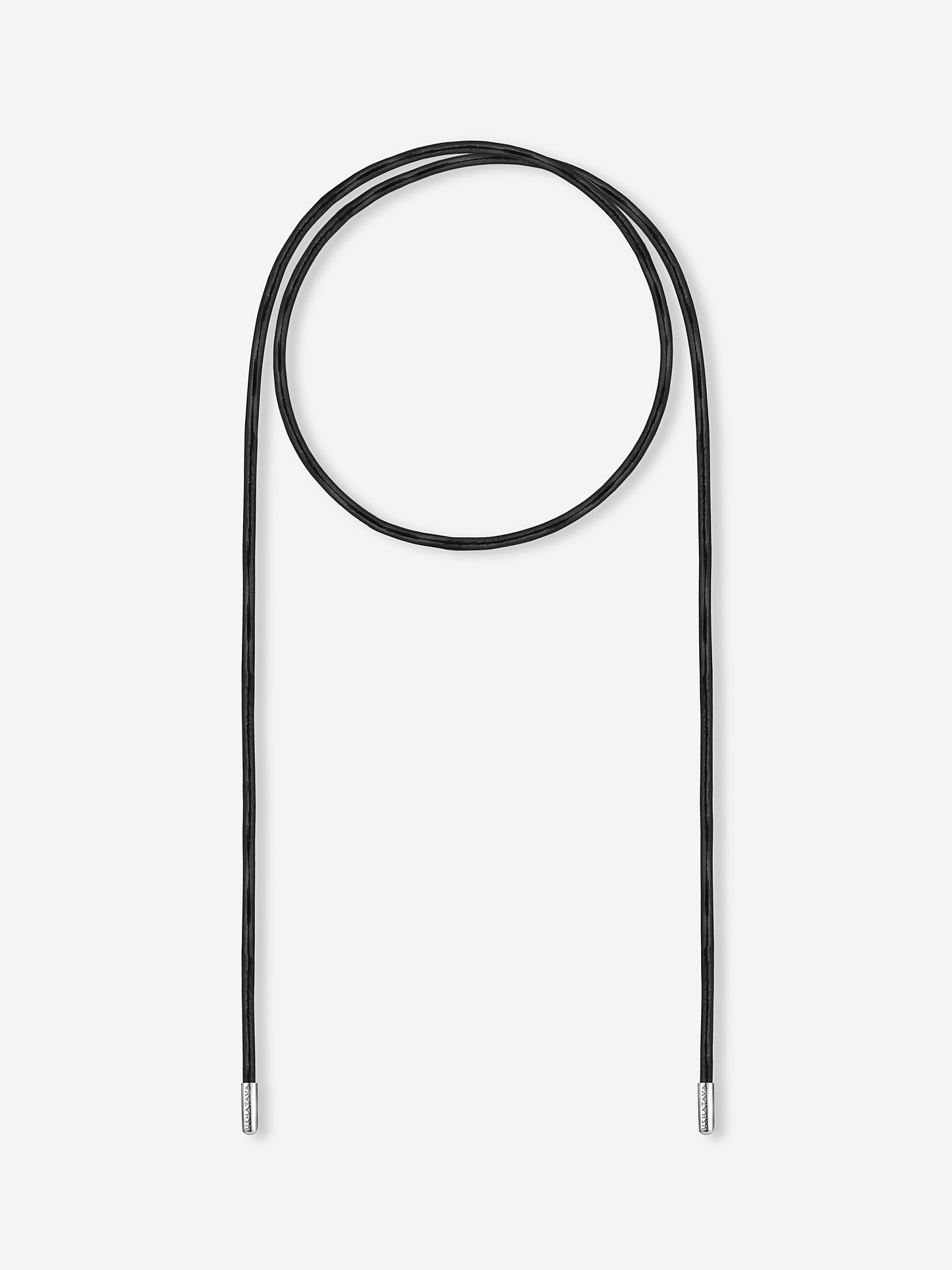 Leather cord necklace