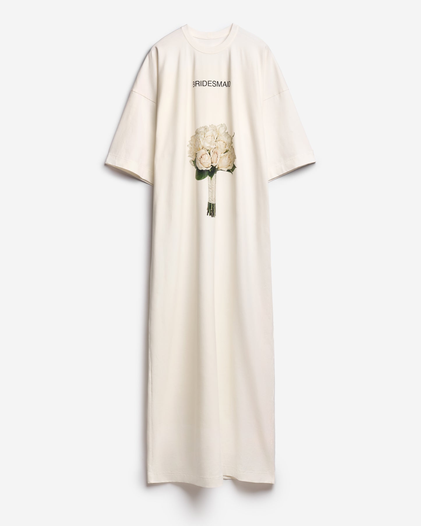 Bridesmaid T-shirt dress