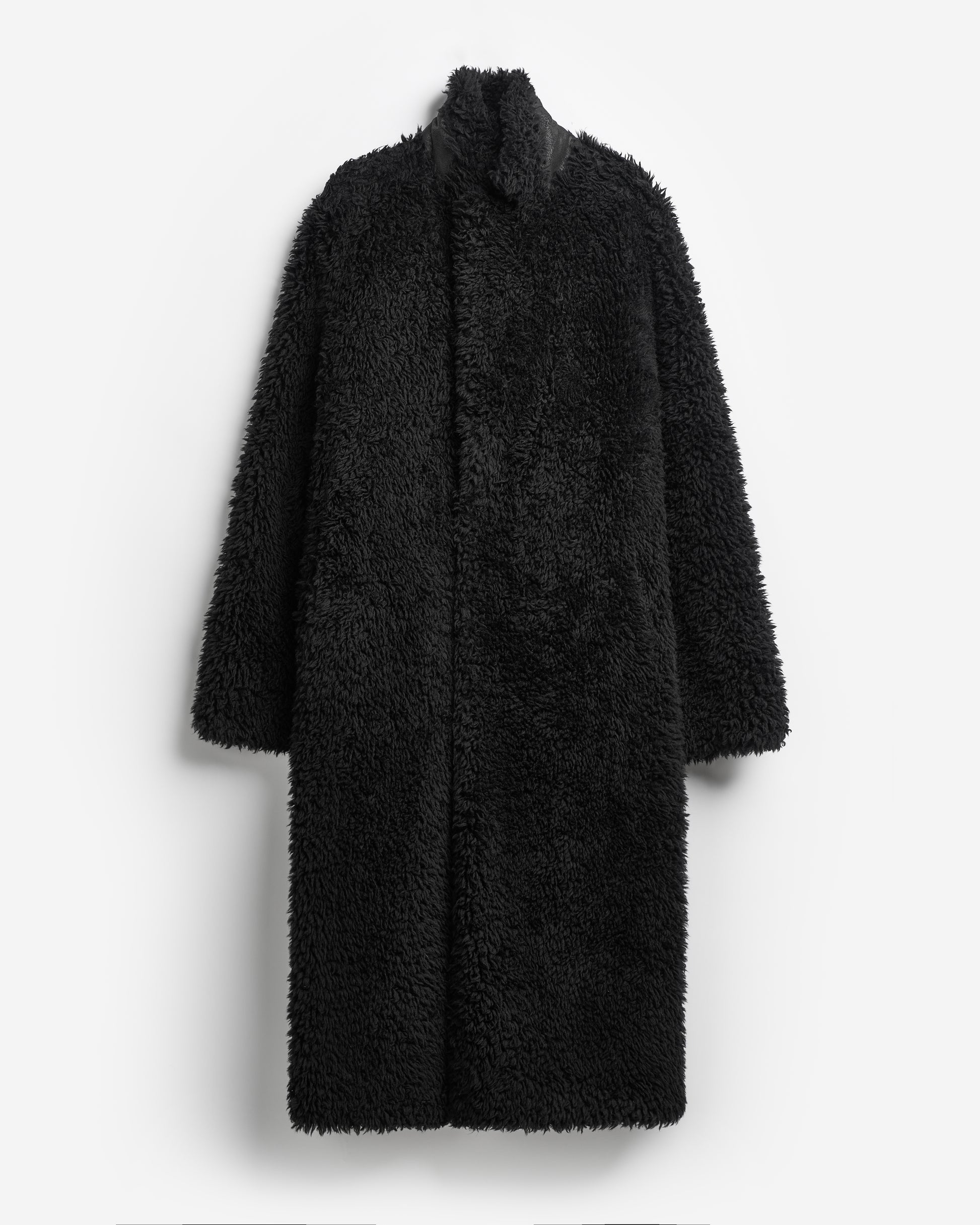 Reversible Eco-sheepskin Coat