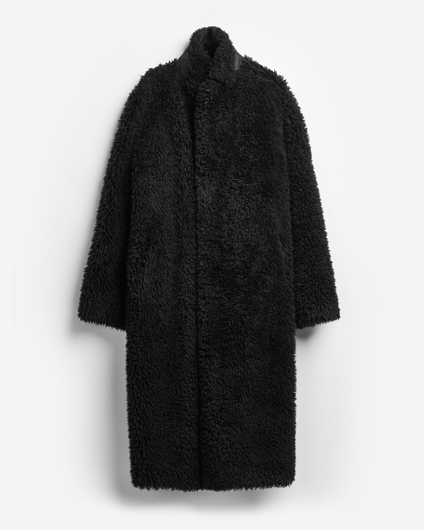 Reversible Eco-sheepskin Coat