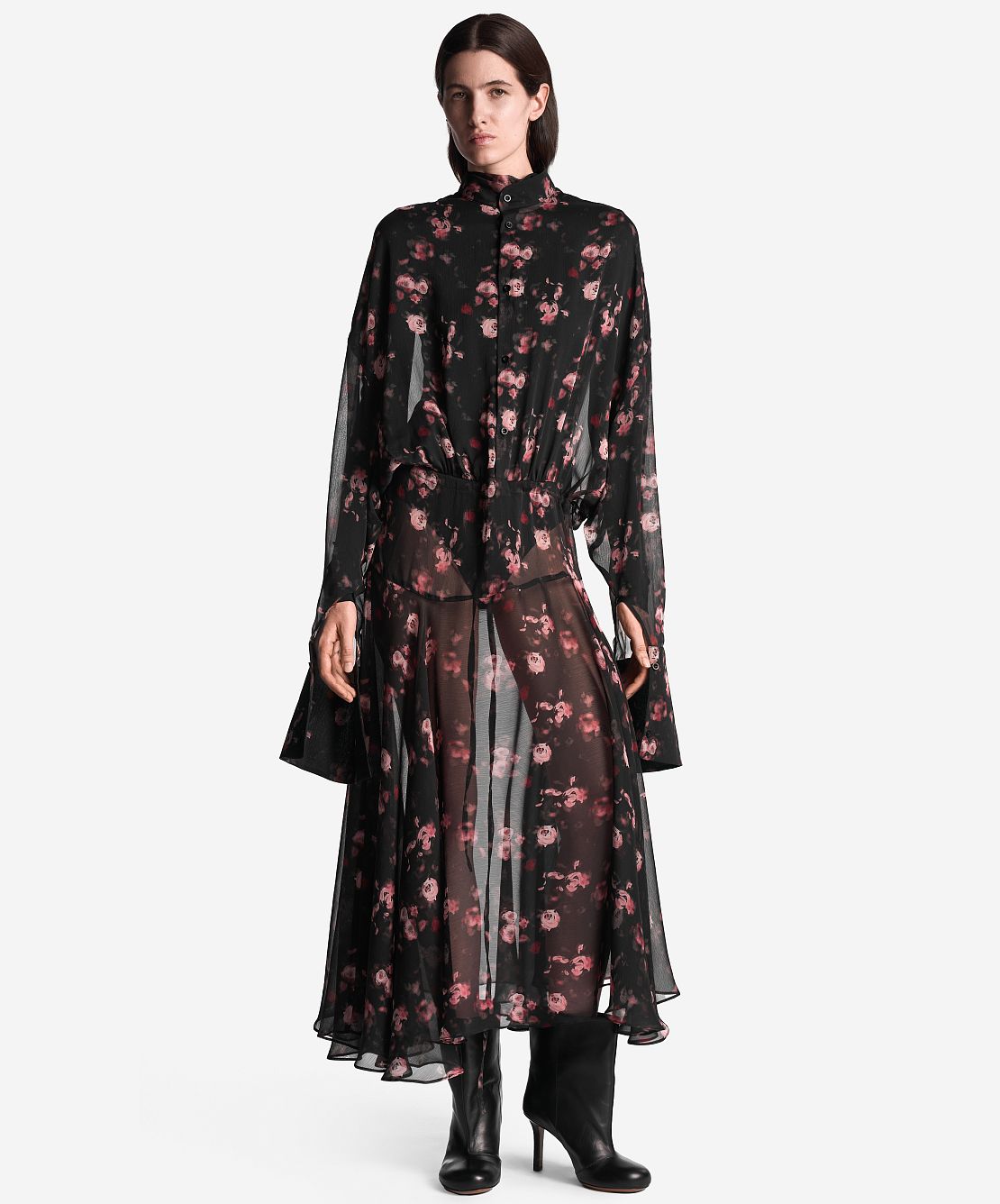 Transformer Dress in Chiffon