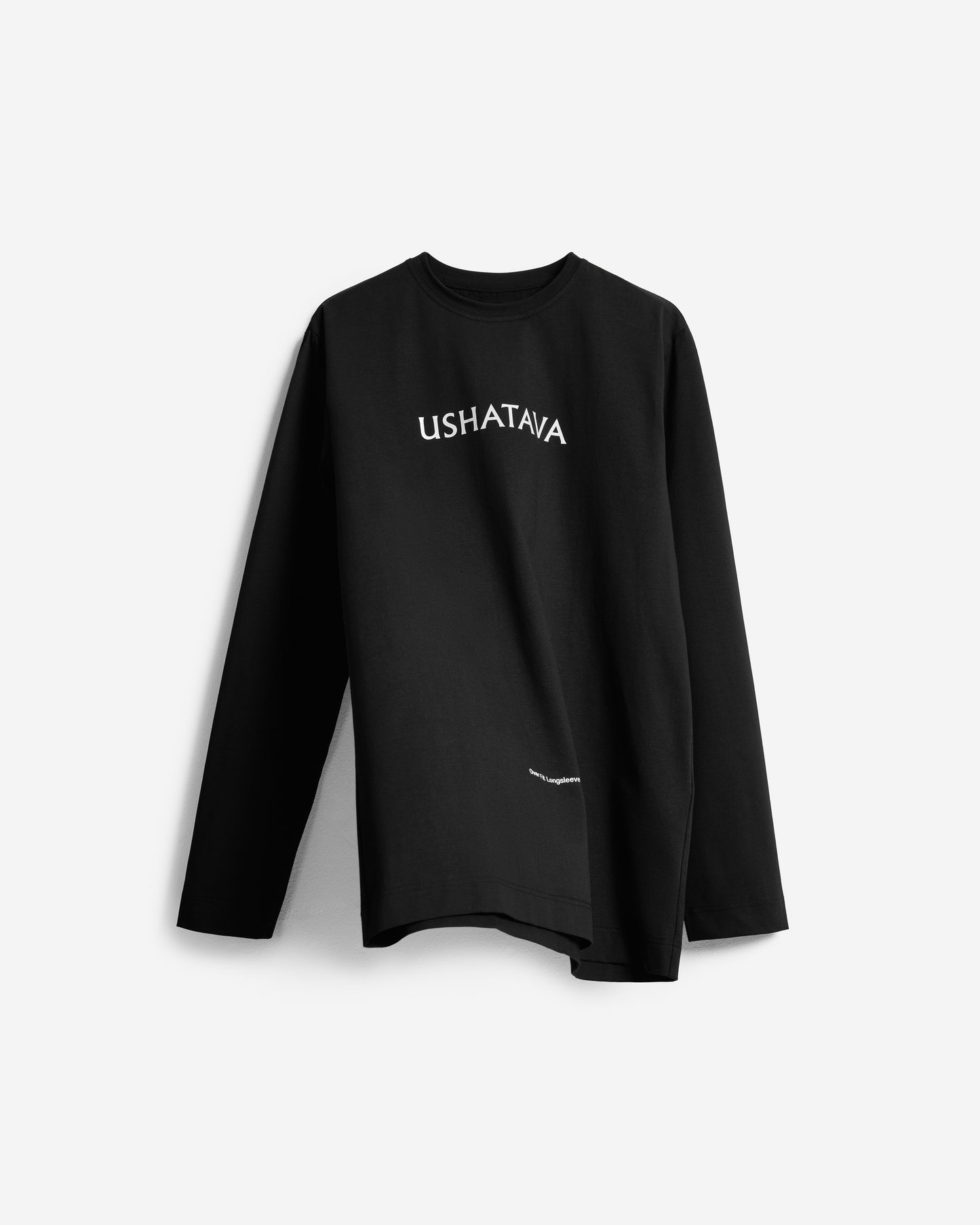 Over Fit Logo long-sleeved top